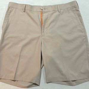Peter Millar Khaki Performance Shorts